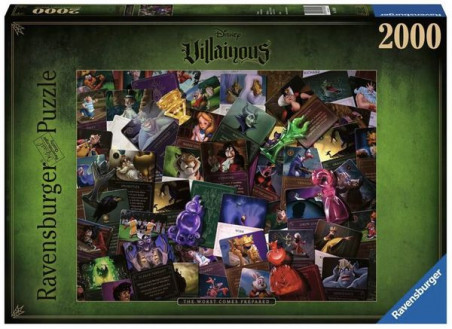 Puzzle Villainous Les Méchants Disney
